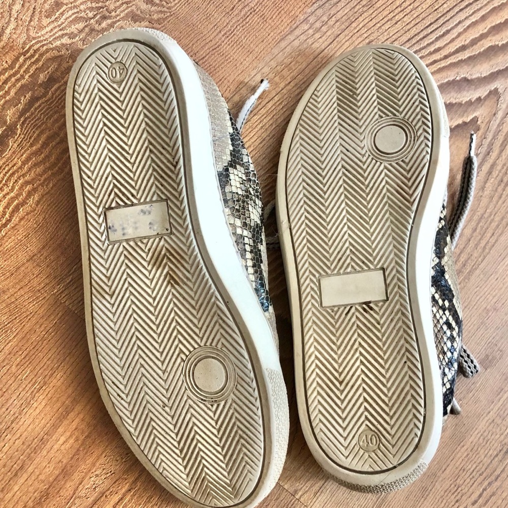 Veronica Beard Sami Python Print Leather Sneaker,… - image 6